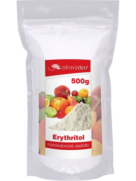 Erythritol, nízkokalorické sladidlo 500g