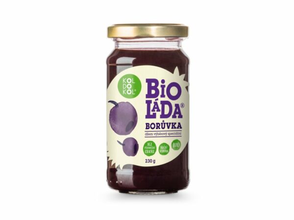 Bioláda čučoriedka 230g bio