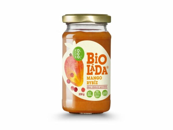 Bioláda mango a ríbezľa 230g bio