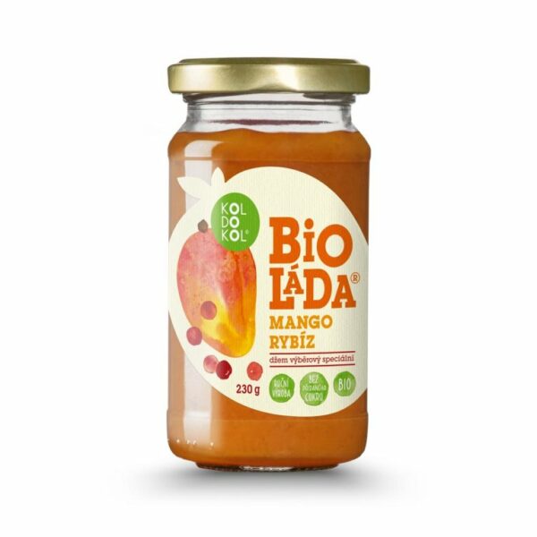 Bioláda mango a ríbezľa 230g bio