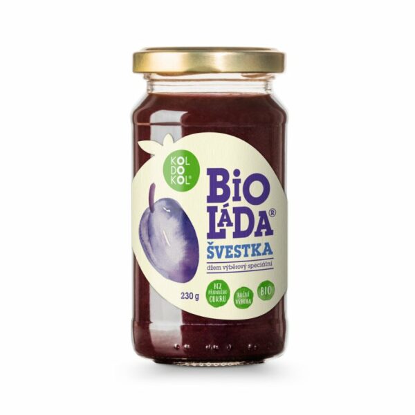 Bioláda slivka 230g bio