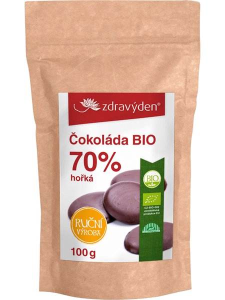 Čokoláda horká BIO 70% 100g